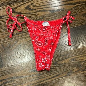 Target Wild Fable Red Bikini Bottoms